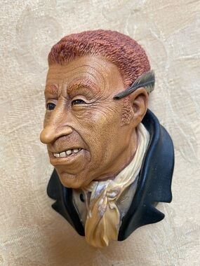 Bossons Vintage Character Bust — Browns, Black & Cream